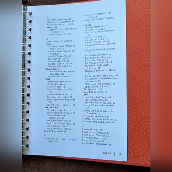 Favorite Brand Name Recipes Dump Dinners Spiral Bound Hardcover - Picture 11 of 16